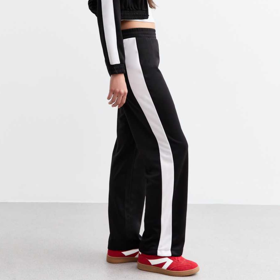 Black Side Stripe Joggers 